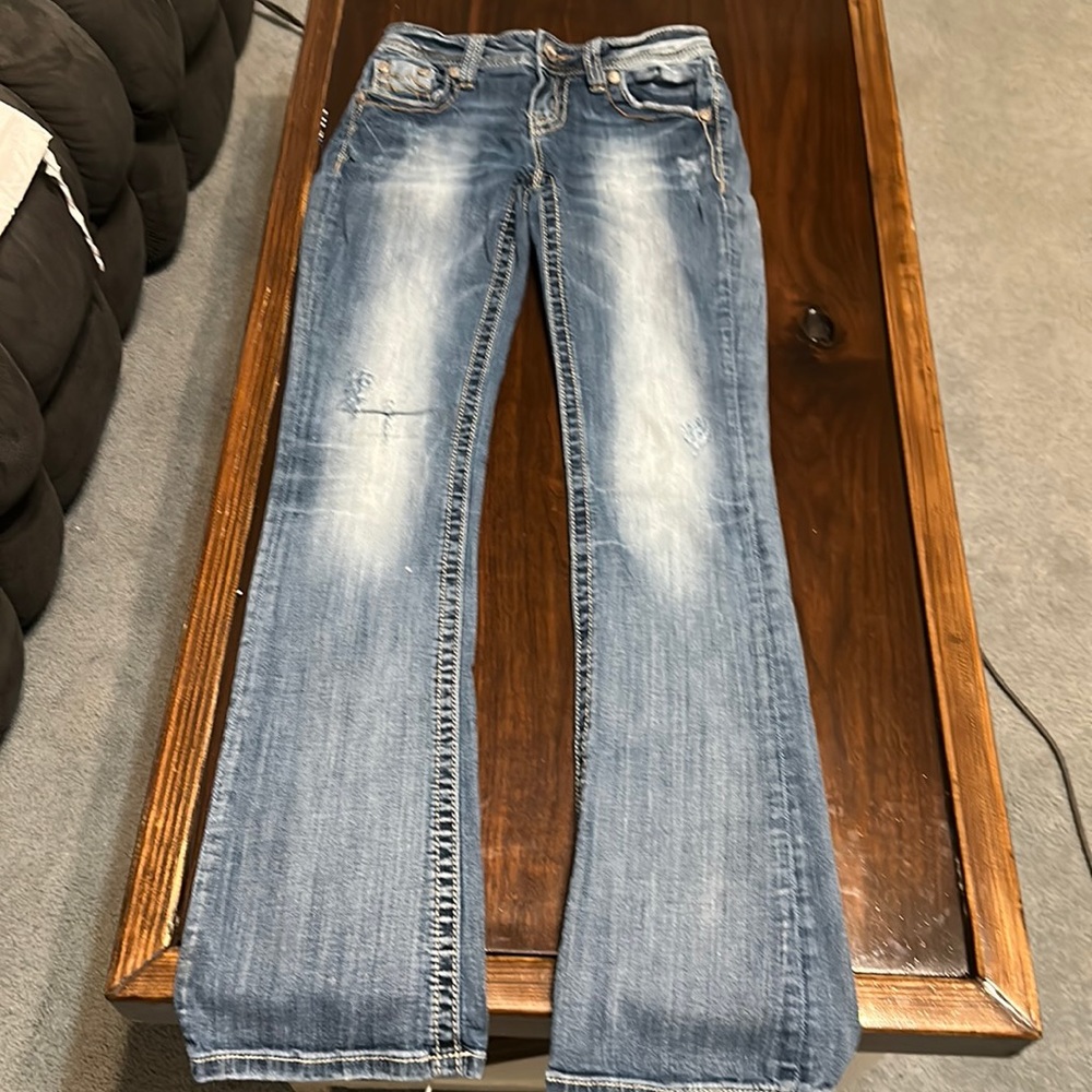 Miss me boot cut jeans. D12